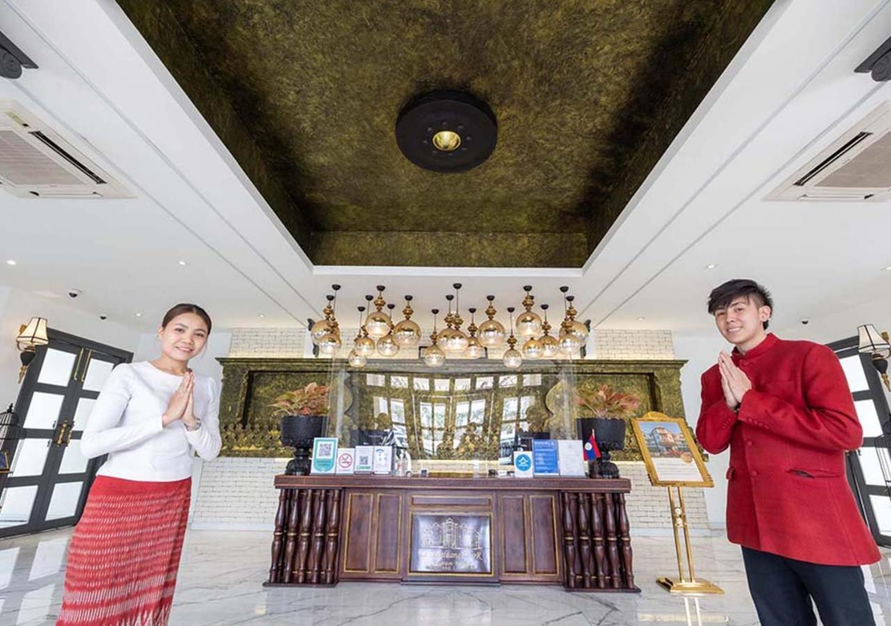 Le Thatluang D'Or Boutique Hotel Vientiane Exterior foto