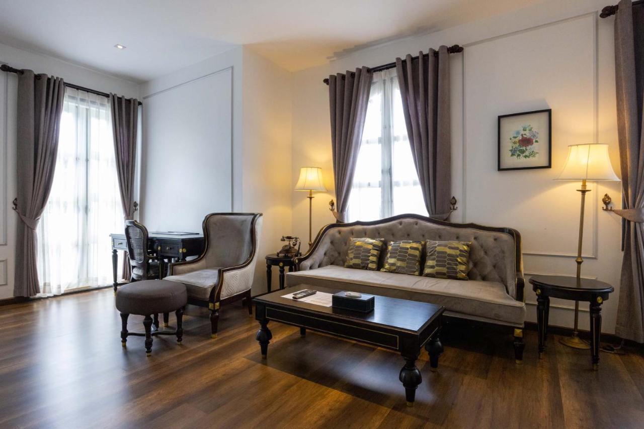 Le Thatluang D'Or Boutique Hotel Vientiane Exterior foto