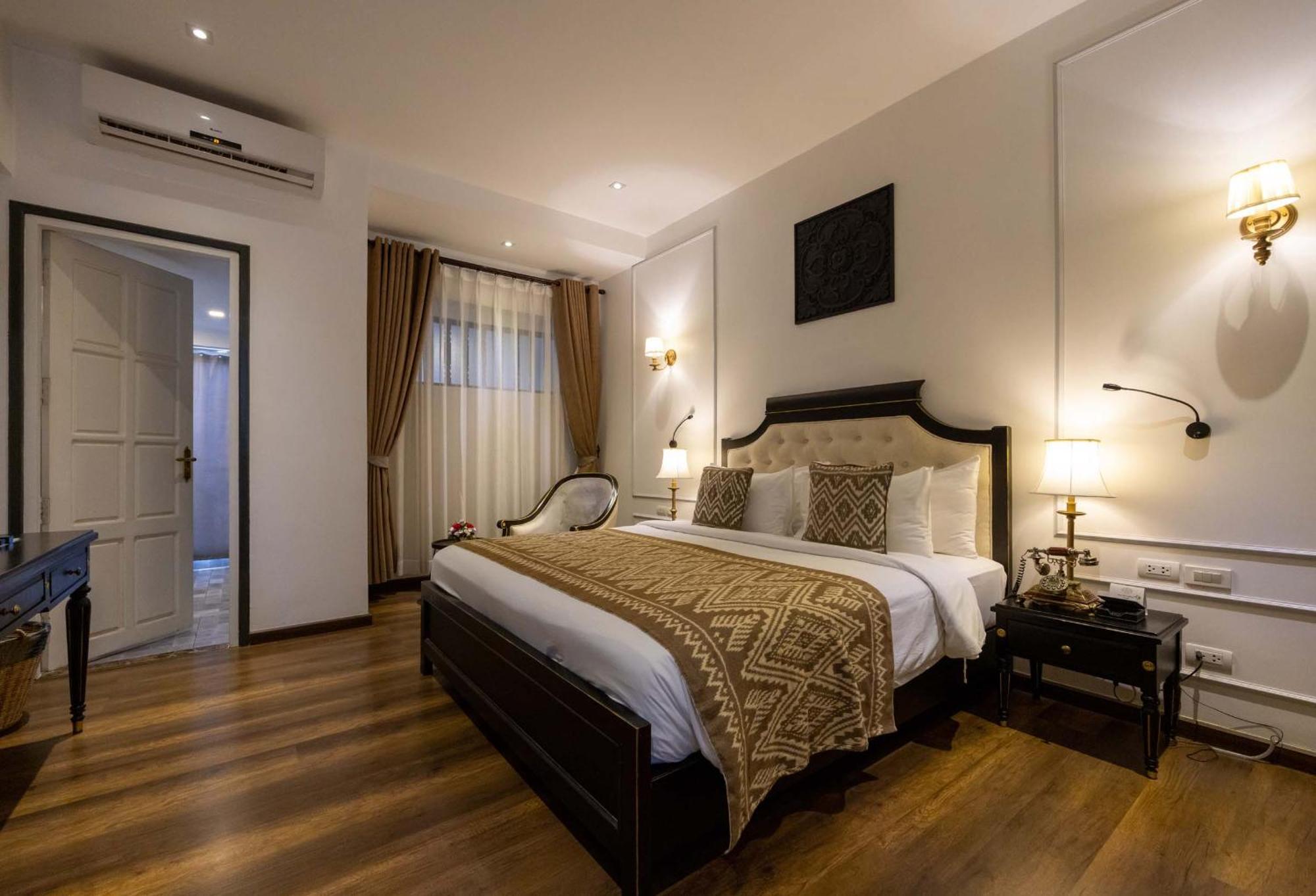 Le Thatluang D'Or Boutique Hotel Vientiane Exterior foto