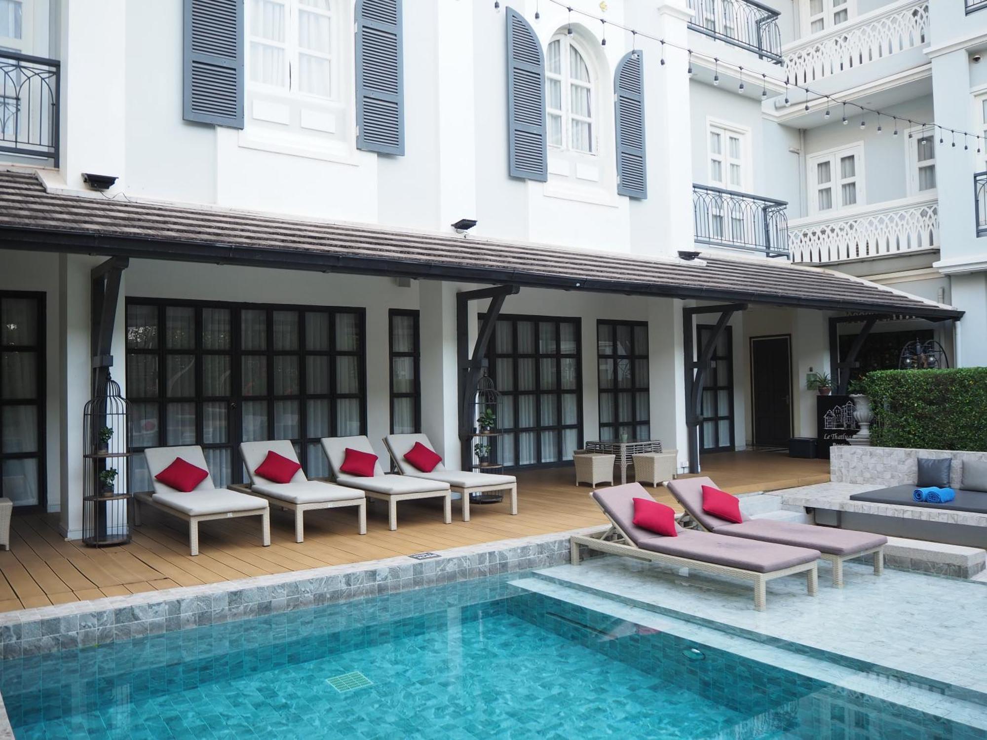 Le Thatluang D'Or Boutique Hotel Vientiane Exterior foto